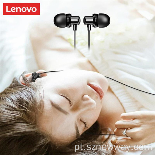 Fone de ouvido com fio de ouvido Lenovo TW13 3,5 mm